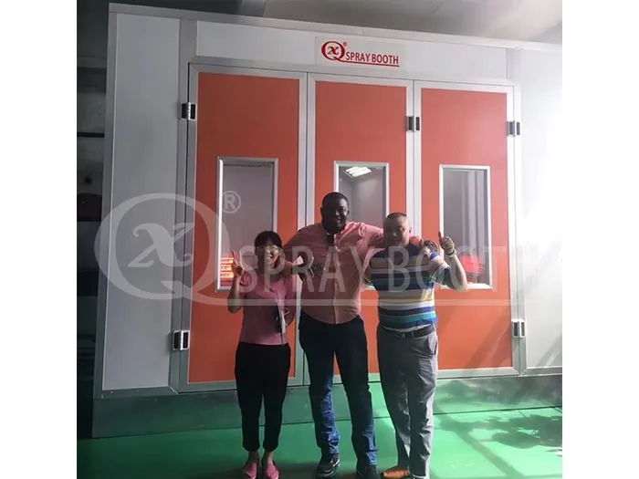 Dieselaangedreven verwarmde autolakcabine met hoog rendement